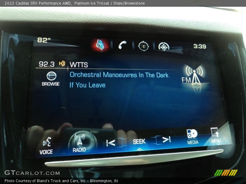 Platinum Ice Tricoat / Shale/Brownstone 2013 Cadillac SRX Performance AWD