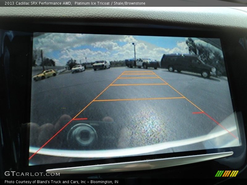 Platinum Ice Tricoat / Shale/Brownstone 2013 Cadillac SRX Performance AWD