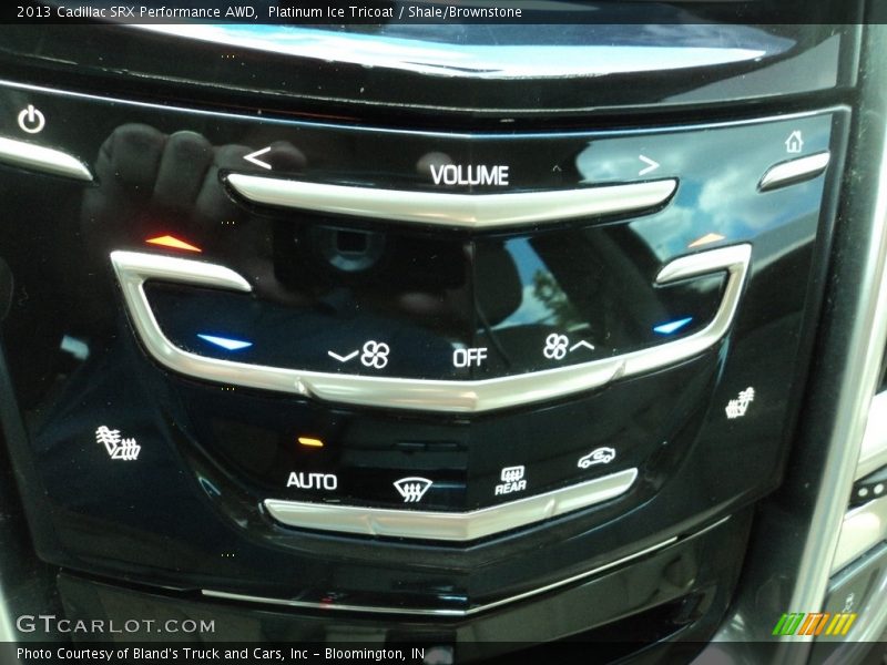 Platinum Ice Tricoat / Shale/Brownstone 2013 Cadillac SRX Performance AWD