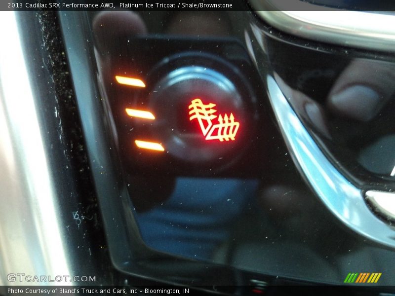 Platinum Ice Tricoat / Shale/Brownstone 2013 Cadillac SRX Performance AWD