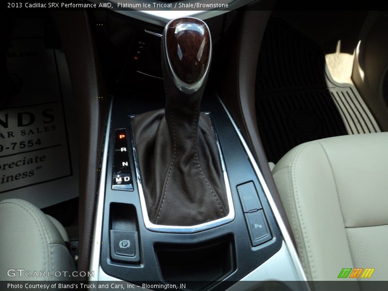 Platinum Ice Tricoat / Shale/Brownstone 2013 Cadillac SRX Performance AWD