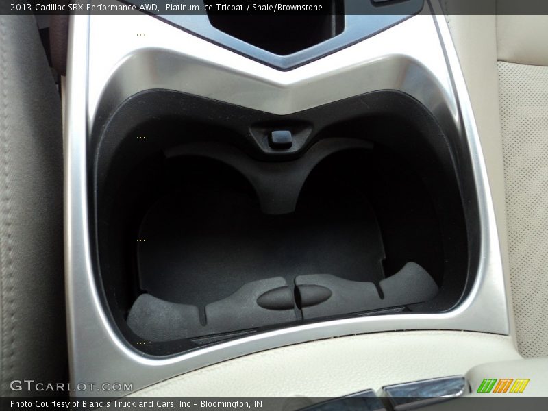 Platinum Ice Tricoat / Shale/Brownstone 2013 Cadillac SRX Performance AWD