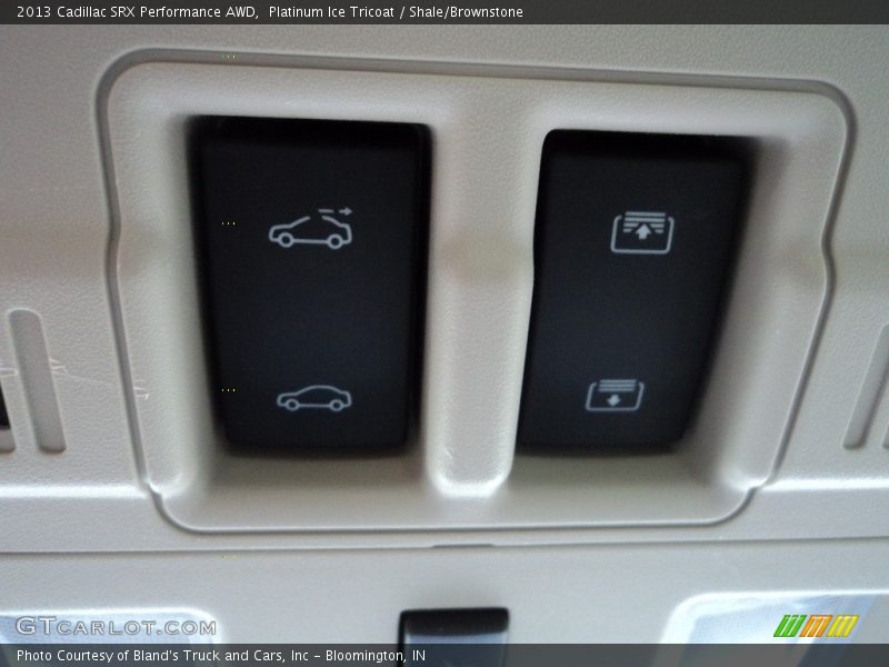 Platinum Ice Tricoat / Shale/Brownstone 2013 Cadillac SRX Performance AWD
