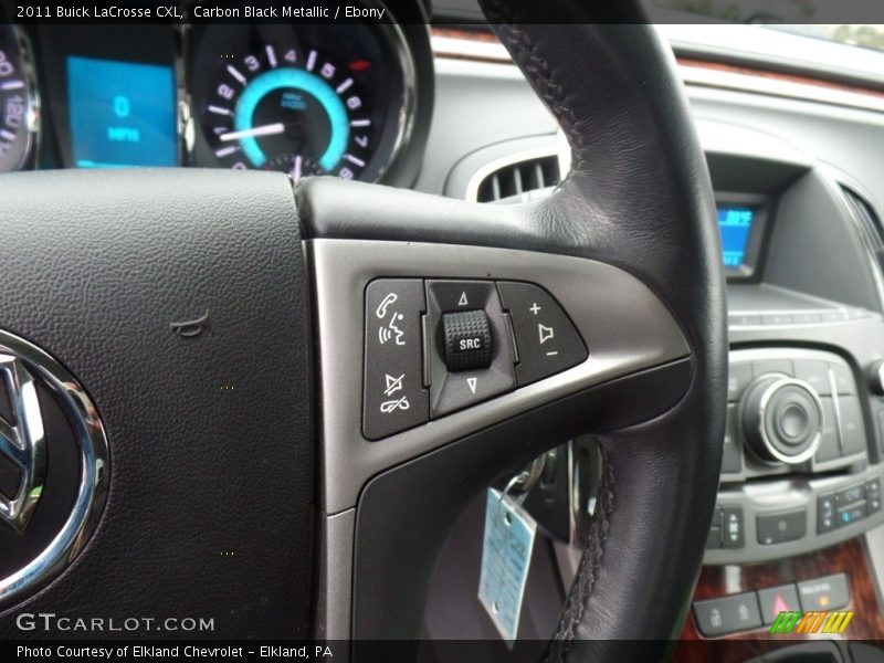 Carbon Black Metallic / Ebony 2011 Buick LaCrosse CXL
