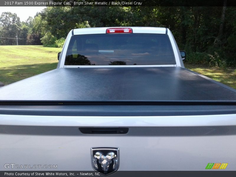 Bright Silver Metallic / Black/Diesel Gray 2017 Ram 1500 Express Regular Cab