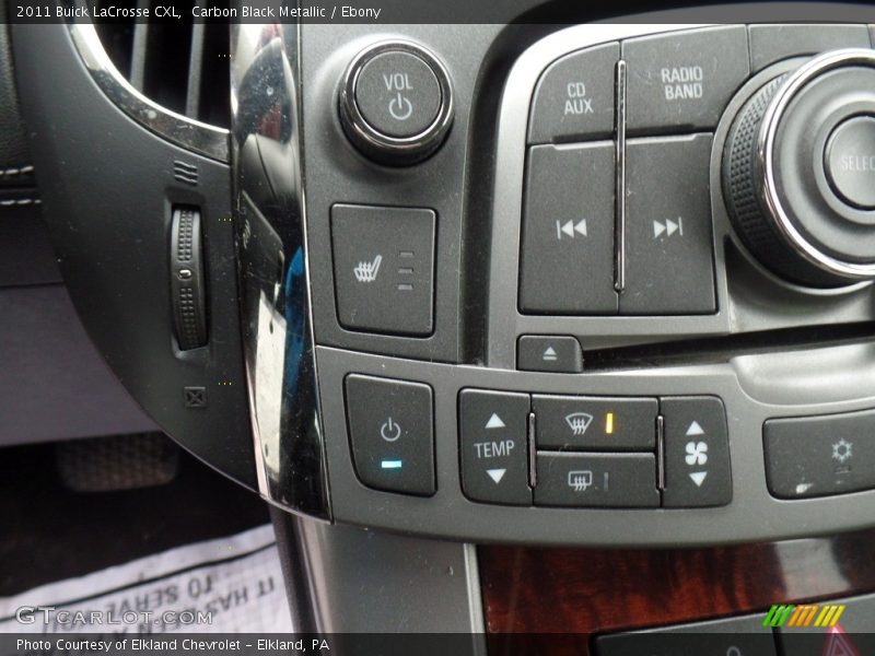 Carbon Black Metallic / Ebony 2011 Buick LaCrosse CXL