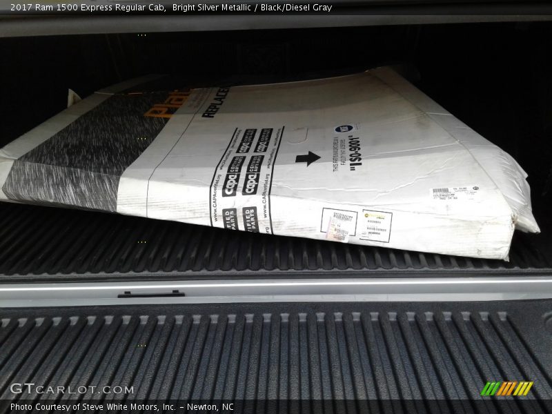 Bright Silver Metallic / Black/Diesel Gray 2017 Ram 1500 Express Regular Cab