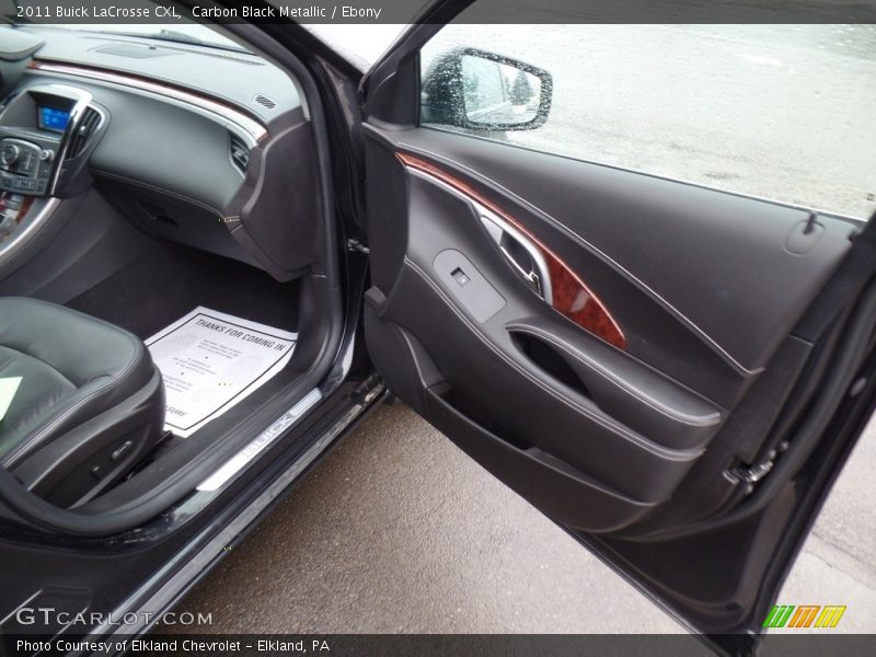 Carbon Black Metallic / Ebony 2011 Buick LaCrosse CXL