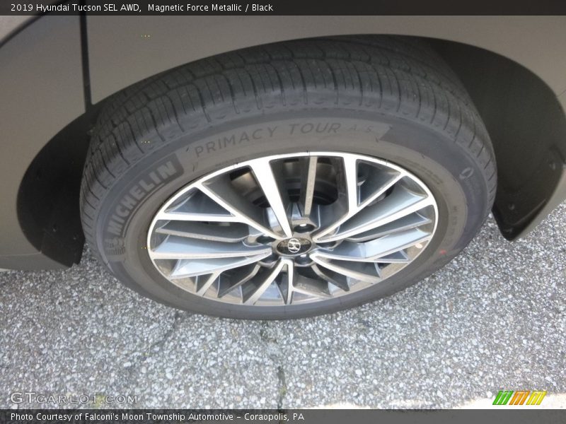 Magnetic Force Metallic / Black 2019 Hyundai Tucson SEL AWD