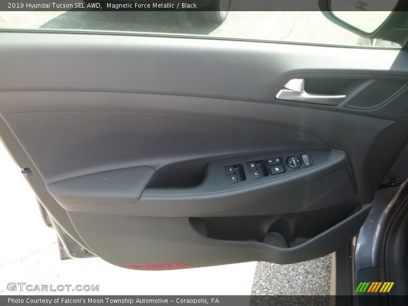 Magnetic Force Metallic / Black 2019 Hyundai Tucson SEL AWD
