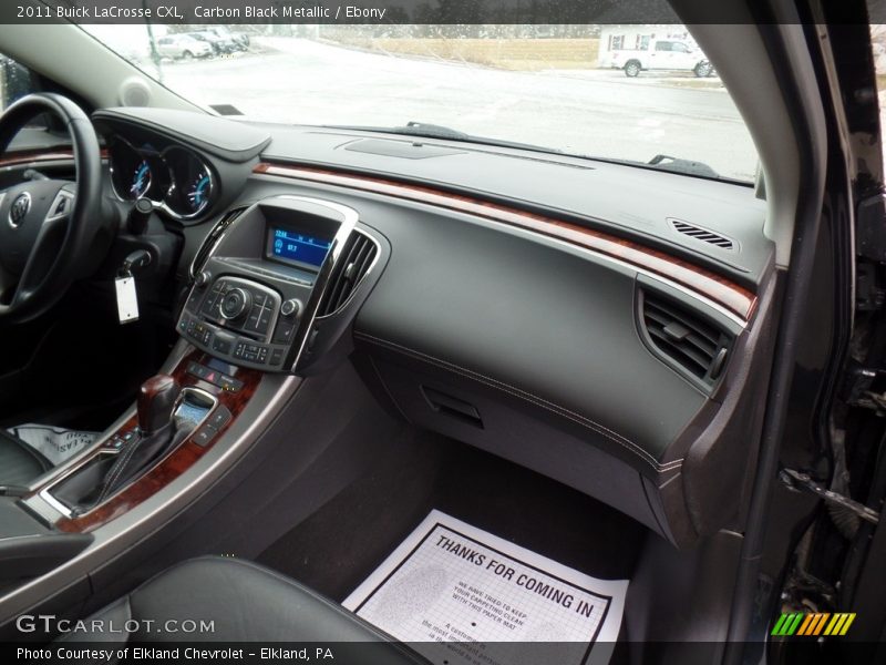 Carbon Black Metallic / Ebony 2011 Buick LaCrosse CXL