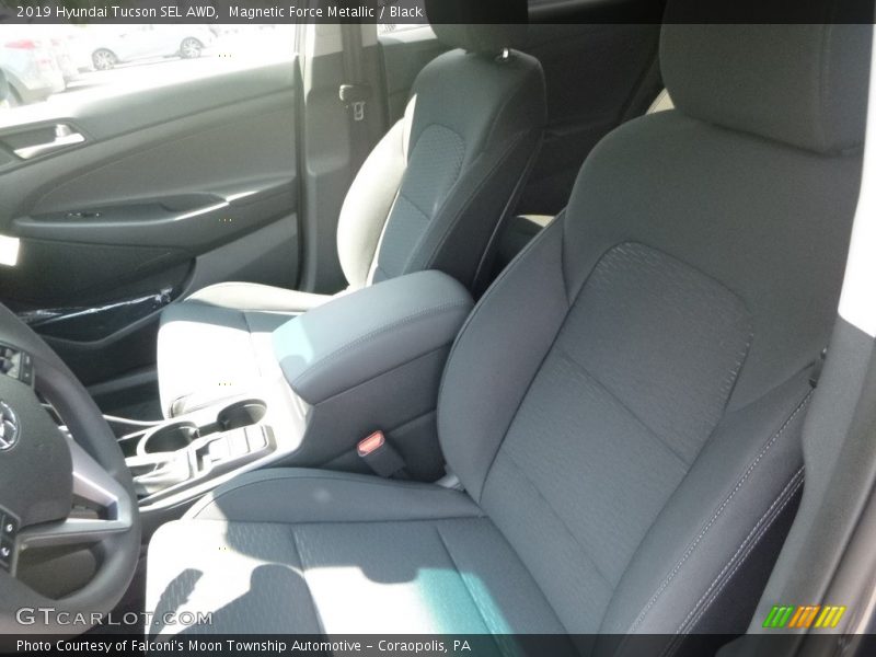 Magnetic Force Metallic / Black 2019 Hyundai Tucson SEL AWD