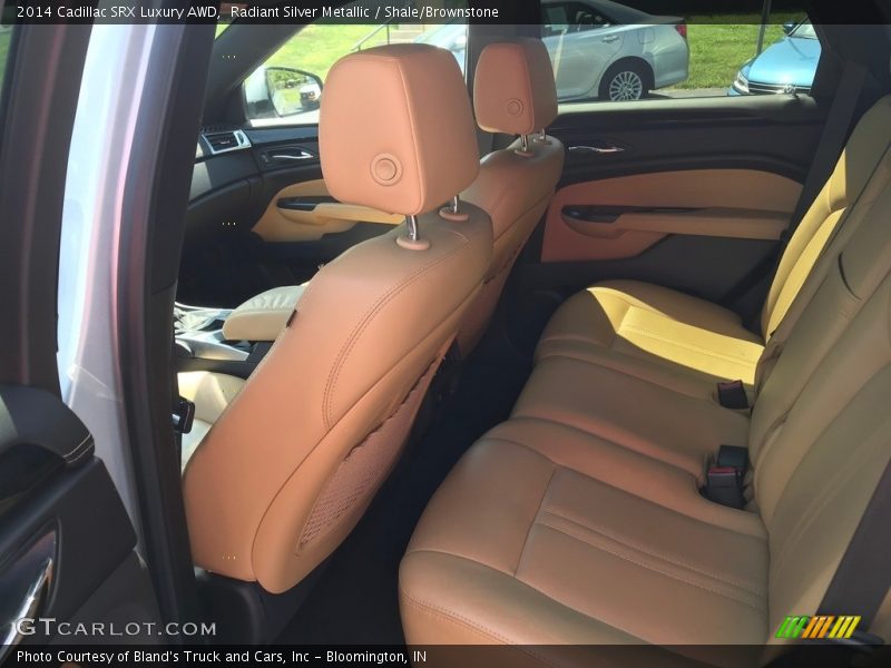 Radiant Silver Metallic / Shale/Brownstone 2014 Cadillac SRX Luxury AWD