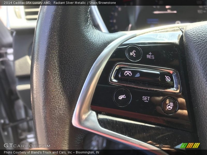 Radiant Silver Metallic / Shale/Brownstone 2014 Cadillac SRX Luxury AWD