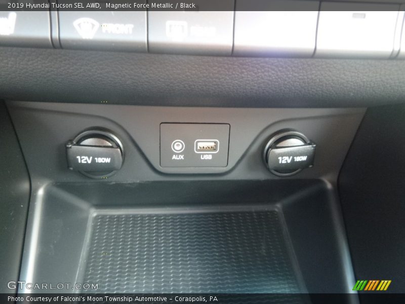 Magnetic Force Metallic / Black 2019 Hyundai Tucson SEL AWD