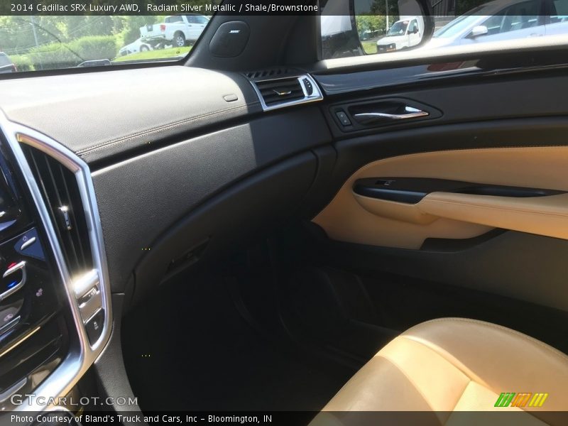 Radiant Silver Metallic / Shale/Brownstone 2014 Cadillac SRX Luxury AWD