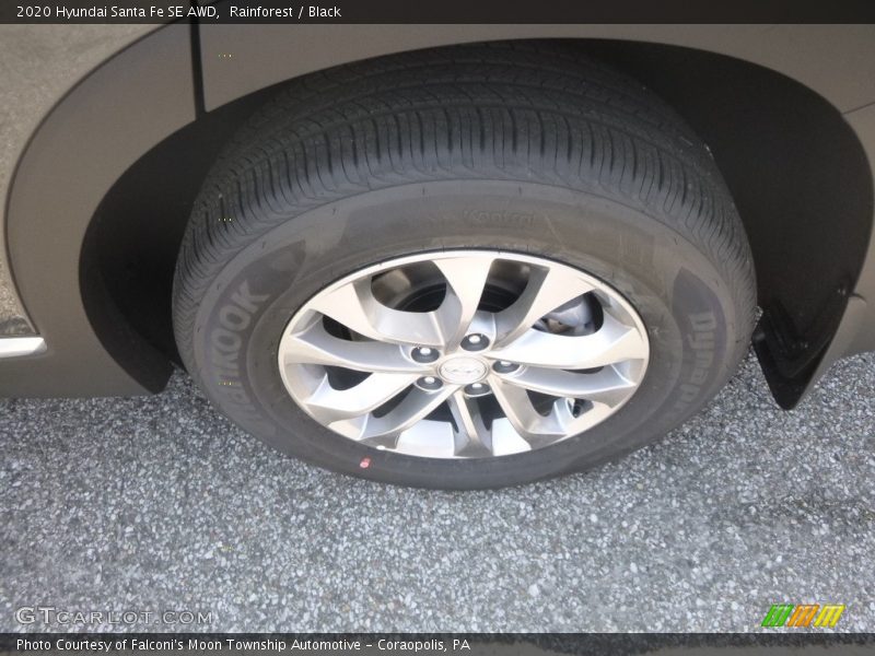 Rainforest / Black 2020 Hyundai Santa Fe SE AWD