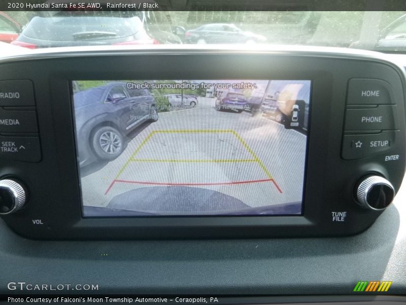 Rainforest / Black 2020 Hyundai Santa Fe SE AWD