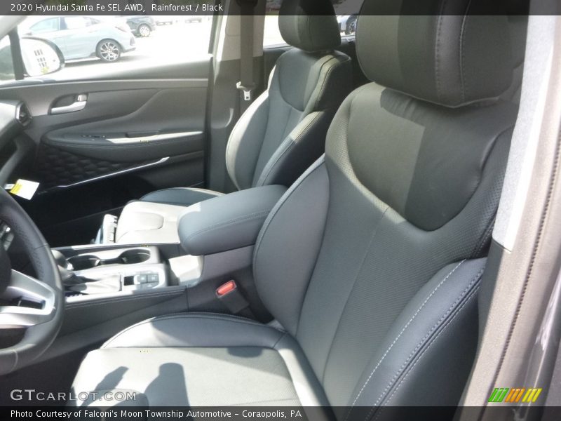 Rainforest / Black 2020 Hyundai Santa Fe SEL AWD