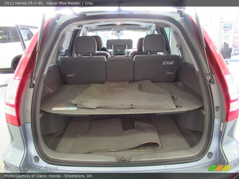 Glacier Blue Metallic / Gray 2011 Honda CR-V EX