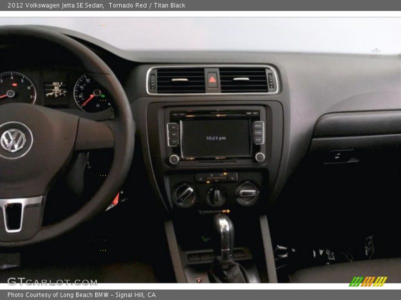 Tornado Red / Titan Black 2012 Volkswagen Jetta SE Sedan
