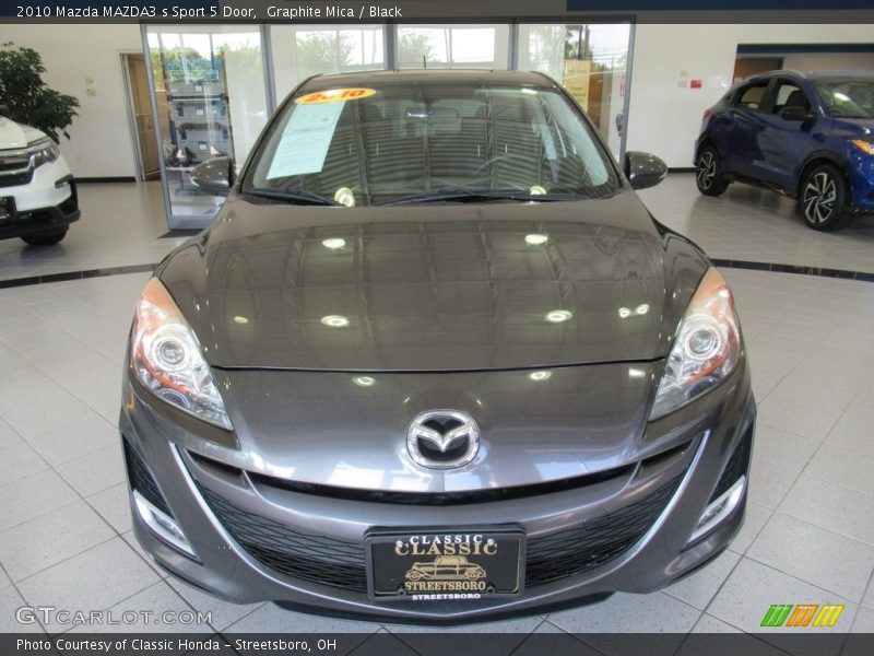 Graphite Mica / Black 2010 Mazda MAZDA3 s Sport 5 Door