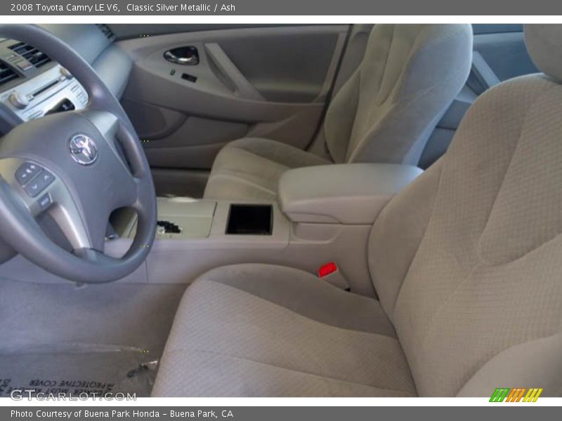Classic Silver Metallic / Ash 2008 Toyota Camry LE V6