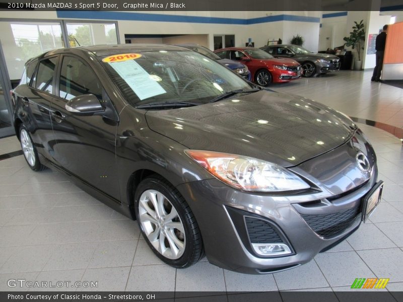 Graphite Mica / Black 2010 Mazda MAZDA3 s Sport 5 Door