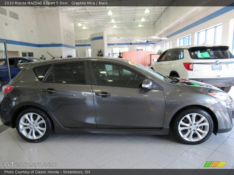 Graphite Mica / Black 2010 Mazda MAZDA3 s Sport 5 Door
