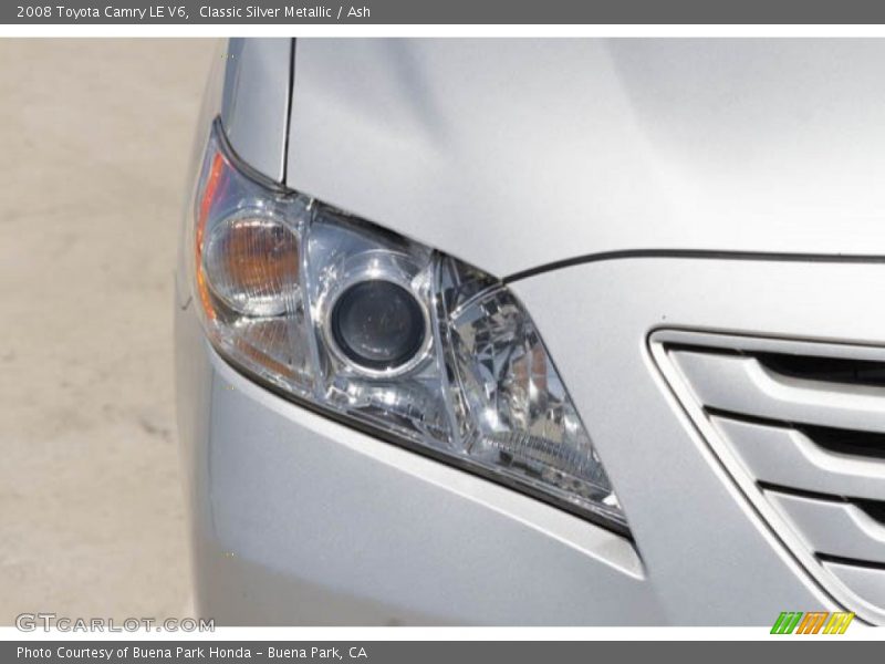 Classic Silver Metallic / Ash 2008 Toyota Camry LE V6