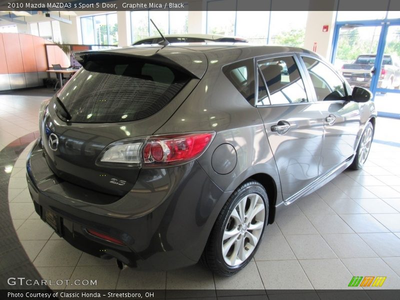 Graphite Mica / Black 2010 Mazda MAZDA3 s Sport 5 Door