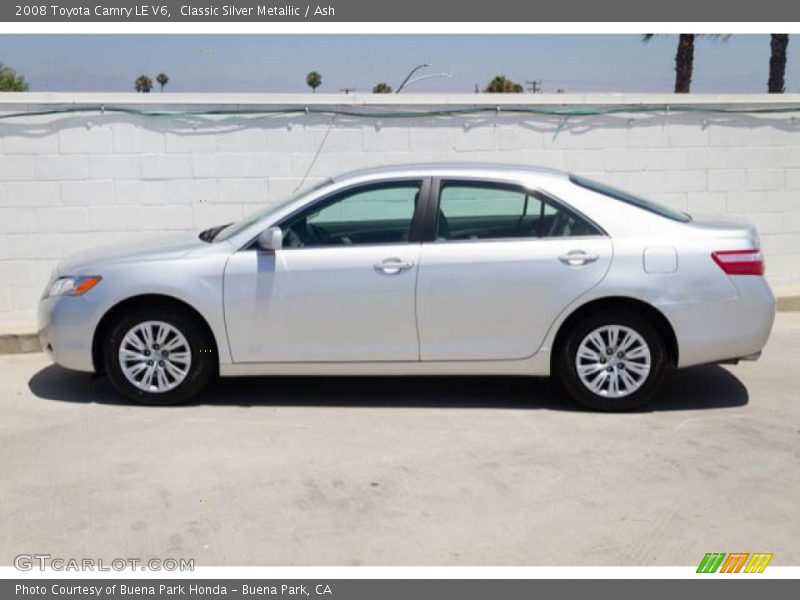 Classic Silver Metallic / Ash 2008 Toyota Camry LE V6