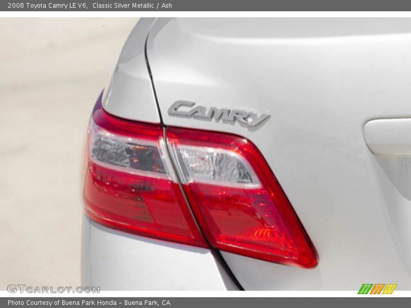 Classic Silver Metallic / Ash 2008 Toyota Camry LE V6