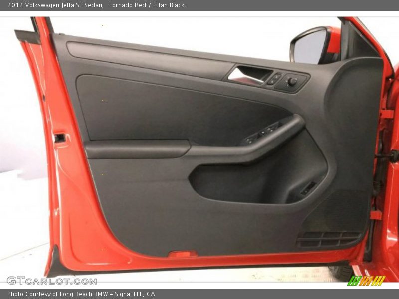 Tornado Red / Titan Black 2012 Volkswagen Jetta SE Sedan