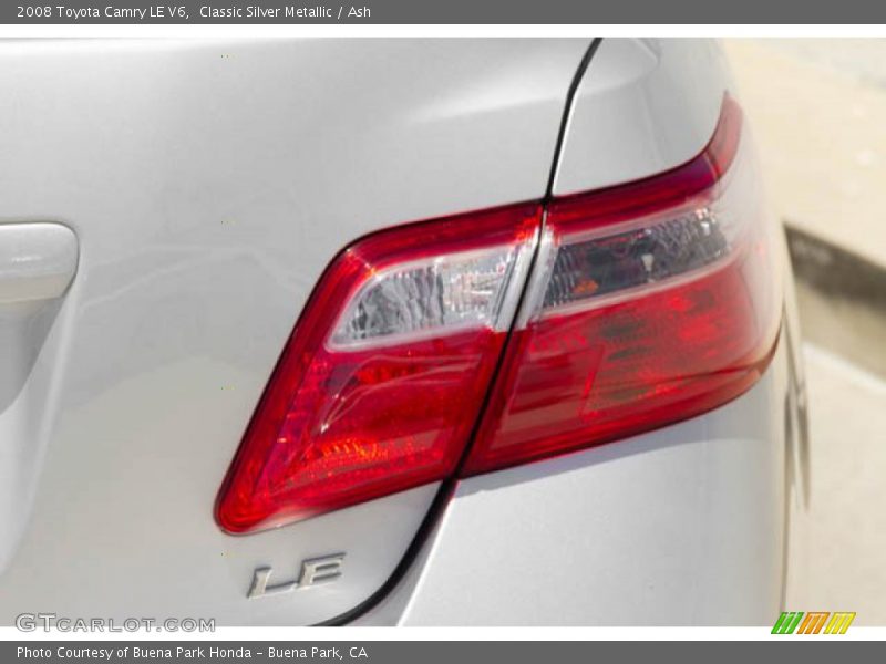 Classic Silver Metallic / Ash 2008 Toyota Camry LE V6