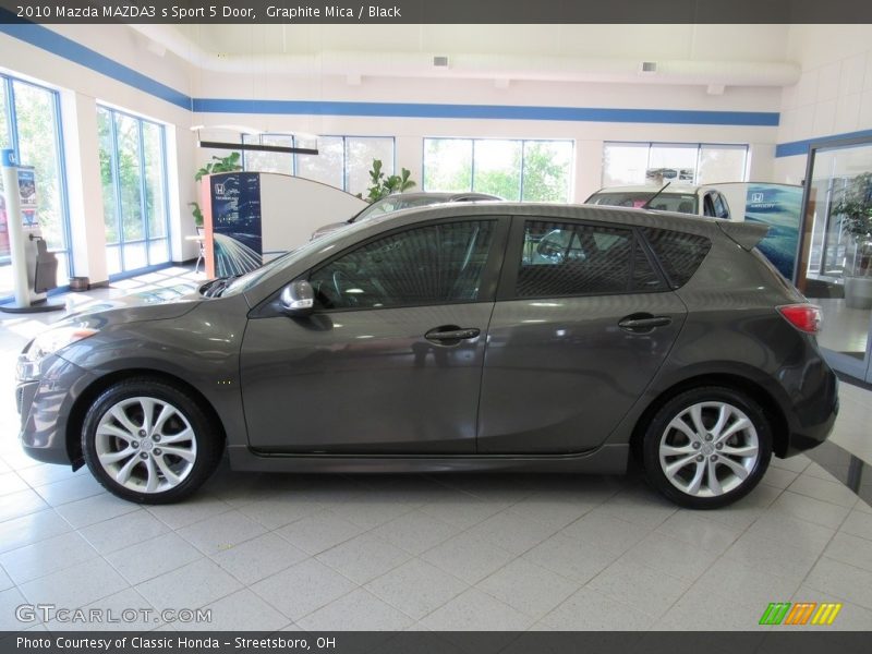 Graphite Mica / Black 2010 Mazda MAZDA3 s Sport 5 Door