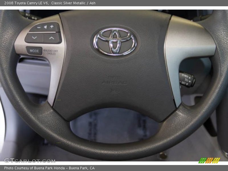 Classic Silver Metallic / Ash 2008 Toyota Camry LE V6
