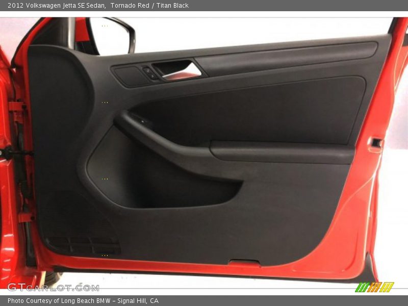 Tornado Red / Titan Black 2012 Volkswagen Jetta SE Sedan