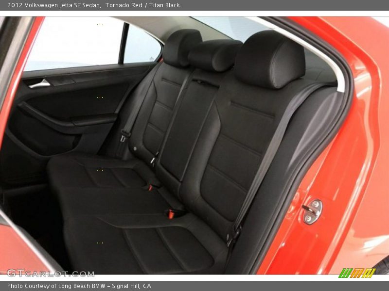 Tornado Red / Titan Black 2012 Volkswagen Jetta SE Sedan
