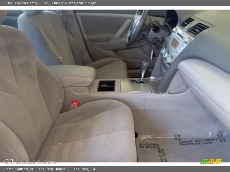 Classic Silver Metallic / Ash 2008 Toyota Camry LE V6