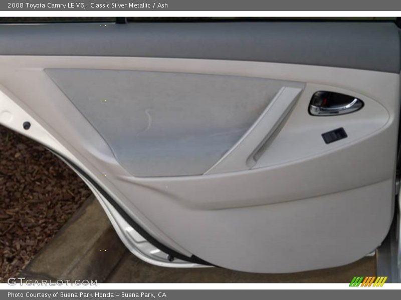 Classic Silver Metallic / Ash 2008 Toyota Camry LE V6