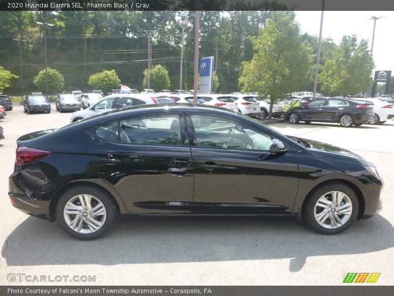 Phantom Black / Gray 2020 Hyundai Elantra SEL