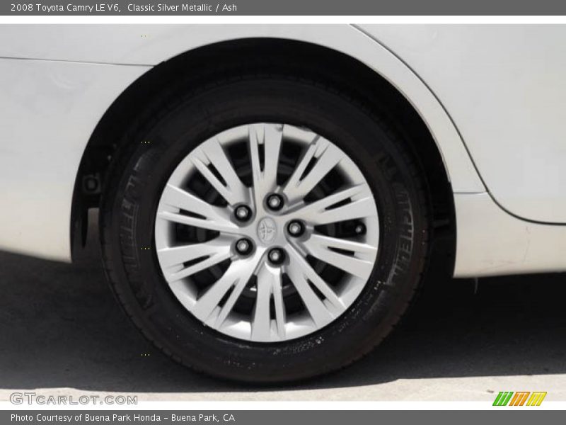 Classic Silver Metallic / Ash 2008 Toyota Camry LE V6