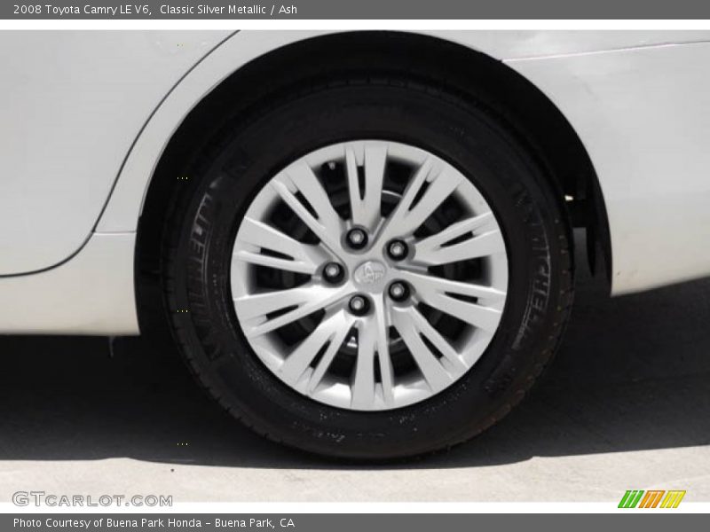 Classic Silver Metallic / Ash 2008 Toyota Camry LE V6