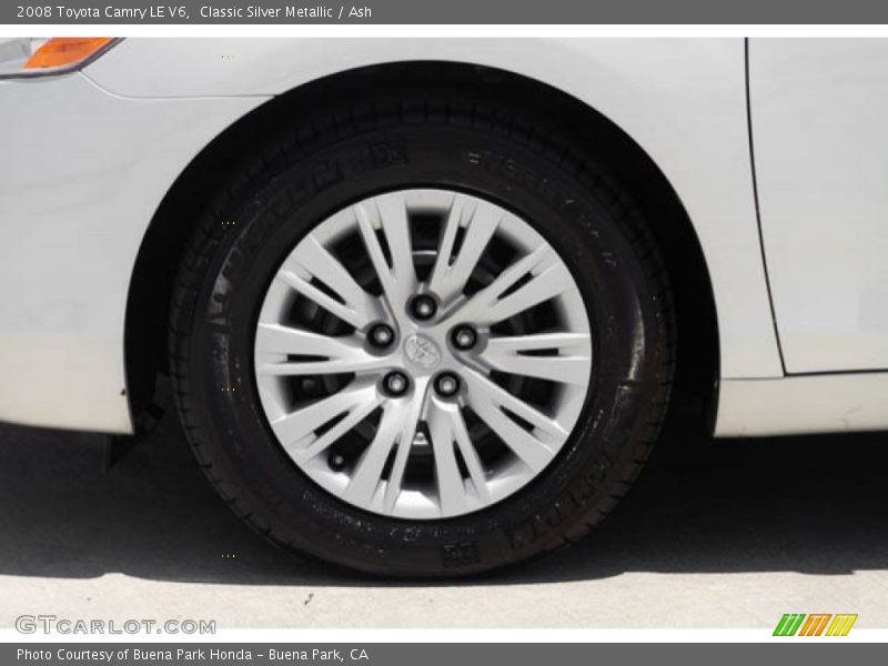 Classic Silver Metallic / Ash 2008 Toyota Camry LE V6