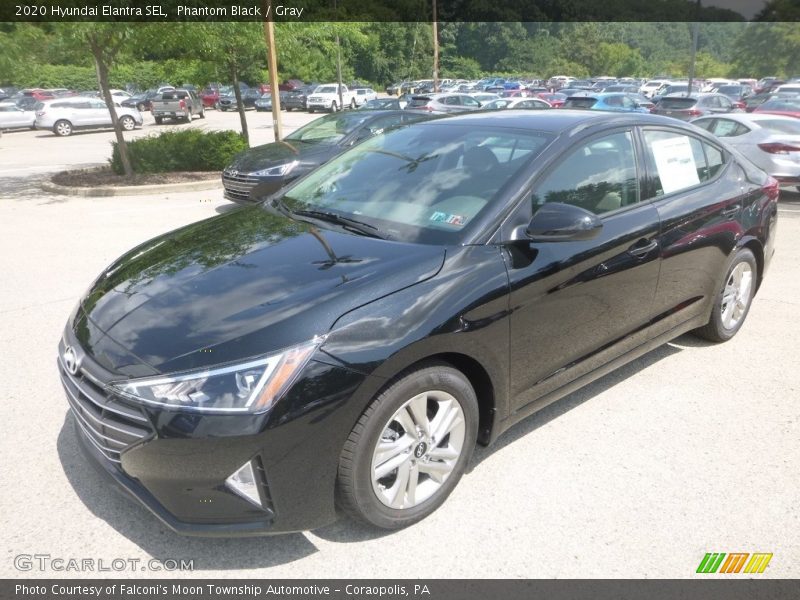 Phantom Black / Gray 2020 Hyundai Elantra SEL