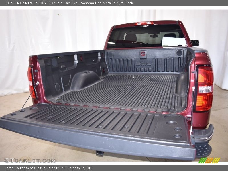 Sonoma Red Metallic / Jet Black 2015 GMC Sierra 1500 SLE Double Cab 4x4