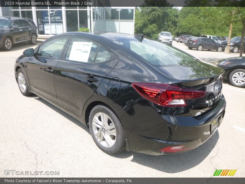 Phantom Black / Gray 2020 Hyundai Elantra SEL