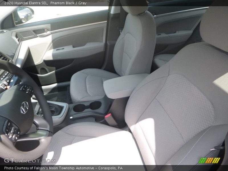 Phantom Black / Gray 2020 Hyundai Elantra SEL