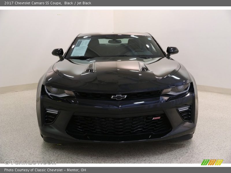 Black / Jet Black 2017 Chevrolet Camaro SS Coupe